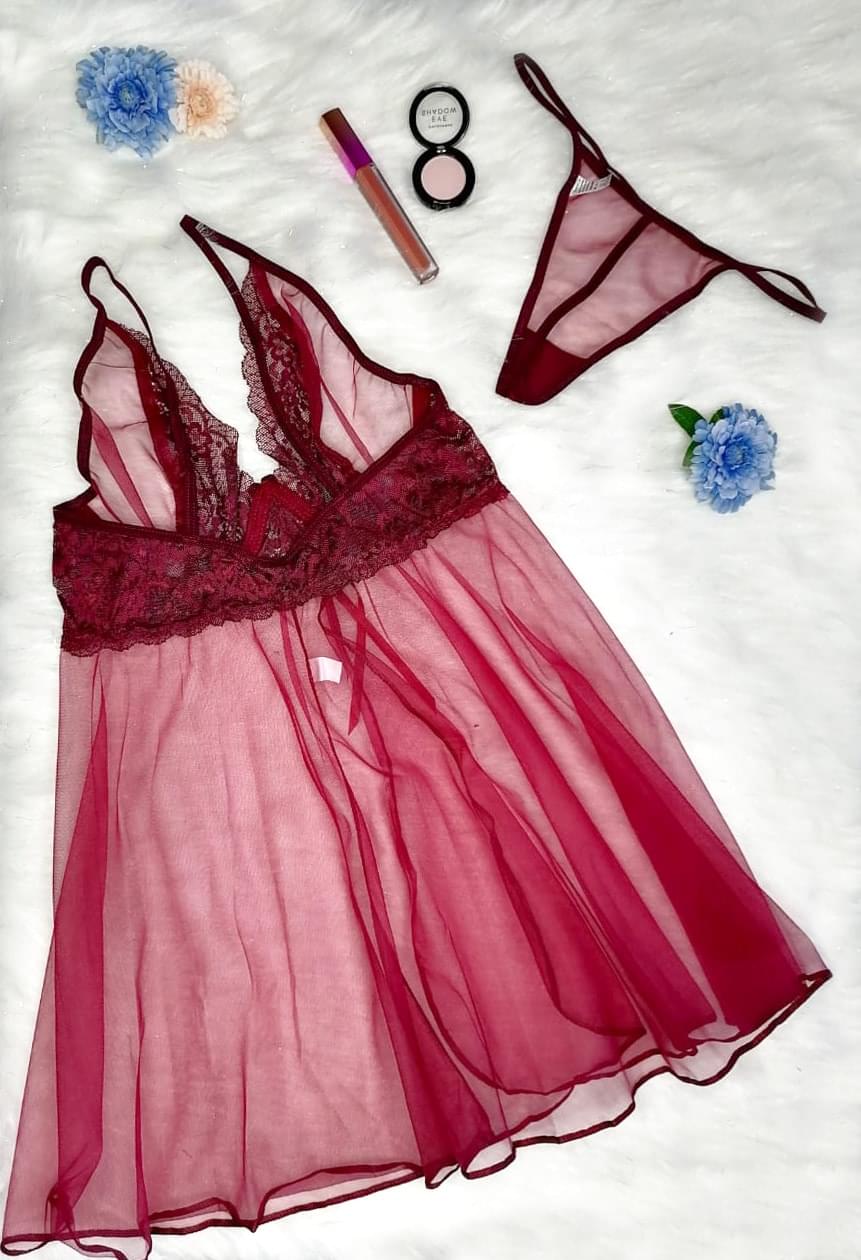 Babydoll Sexy Mujer - Imagen 4