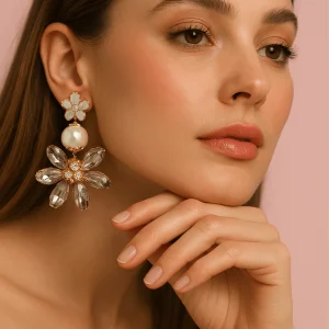 Aretes de Flores Elegantes