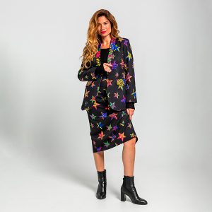 Americana Smoking Shiny Girl