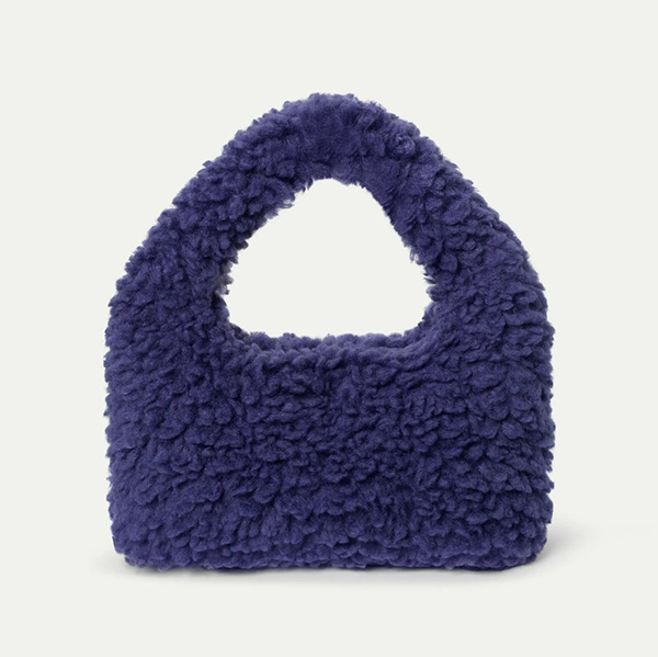 Bolso Faux Fur Morado - Imagen 3