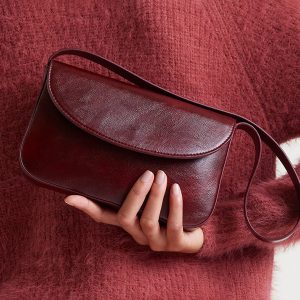 Bolso Hombro Burgundy