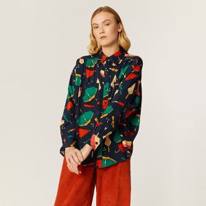 Camisa Oversize Umbrellas