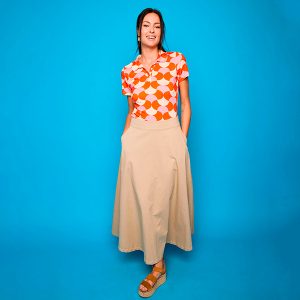 Camisa Santa Pola Naranja