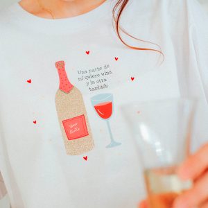 Camiseta Vino