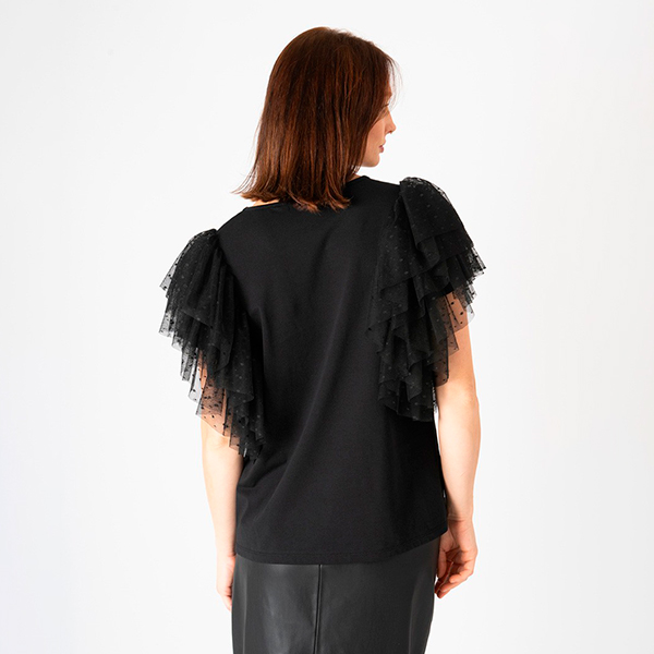 Camiseta Amor Extraordinario Volantes - Imagen 3