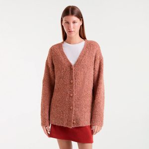 Chaqueta Larga Camel