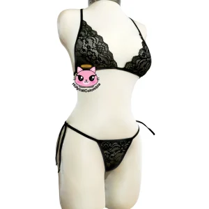 Conjunto de Lencería de Amarre