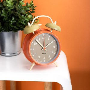 Despertador Beige & Naranja