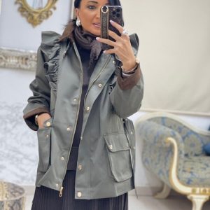 Chaqueta Verde -Mod.Volantes-