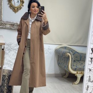 Gabardina Tostada oscura -Mod.Safy- (T.U 36-48)