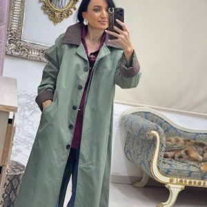 Gabardina kaki –  Mod.Safy- (T.U. 36-48)