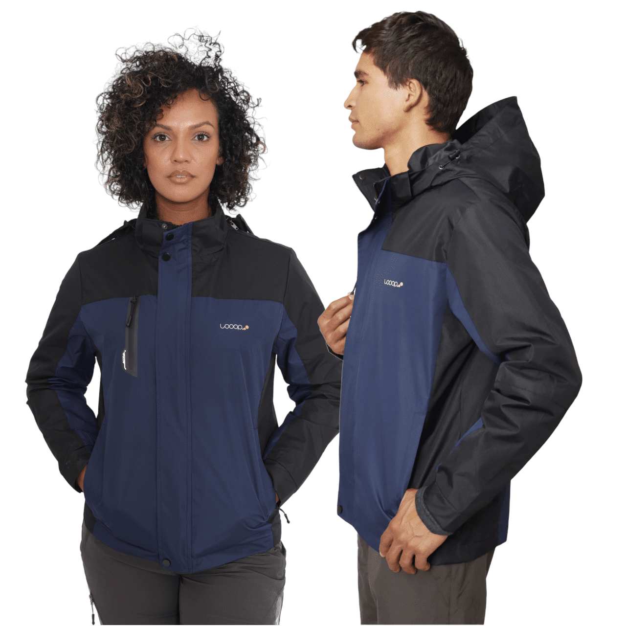 Chaqueta Impermeable 100% | TORMENTA | Unisex | Negro - Imagen 2