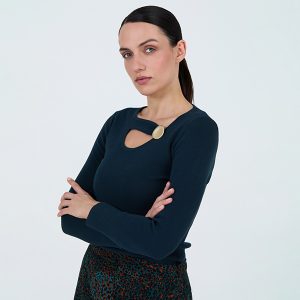 Jersey Escote Botón Hunter