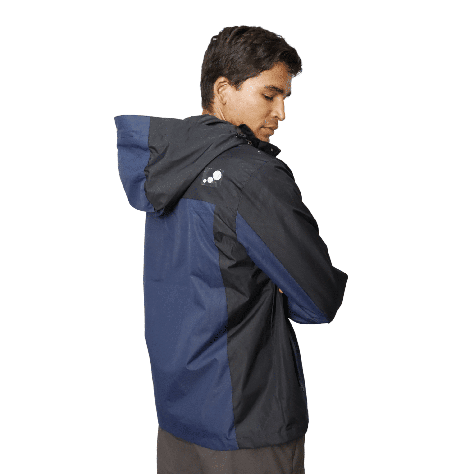 Chaqueta Impermeable 100% | TORMENTA | Unisex | Negro - Imagen 4