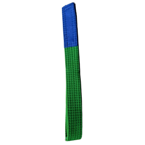 Cinturón profesional de color Verde con punta Azul (Adulto)