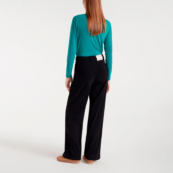 Pantalón Pana Negro - Imagen 3