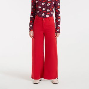 Pantalón Vaquero Rojo