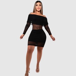 Vestido Bandeja Malla