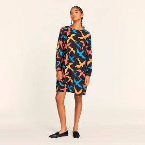 Vestido Corto Pájaros