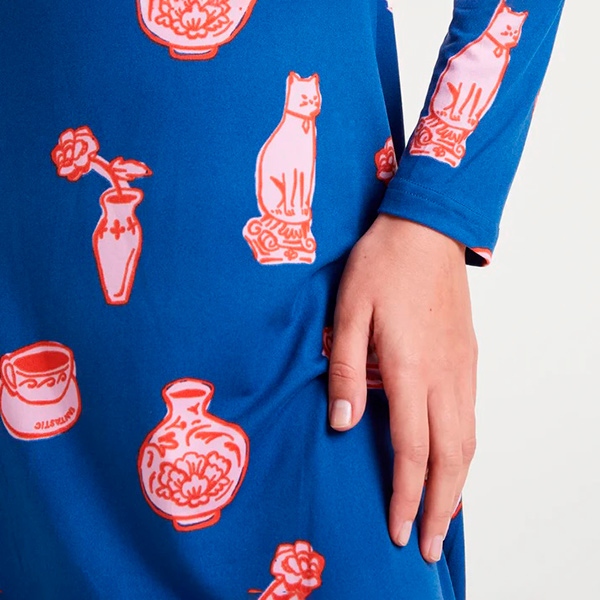 Vestido Largo Porcelain - Imagen 2