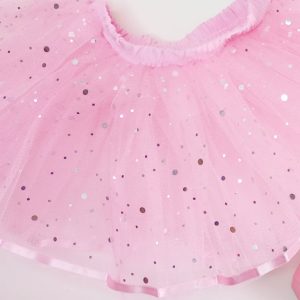 Tutú doble capa con lentejuelas