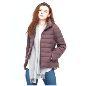 Campera Uniqlo Ultra Light Down Jacket Wine  Purple Mujer – JM02