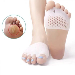 Separador de dedos con protector de metatarso