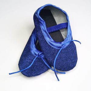 Zapato de ballet cuerina presentaciones con brillo