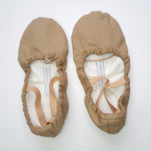 Zapato de lona piel